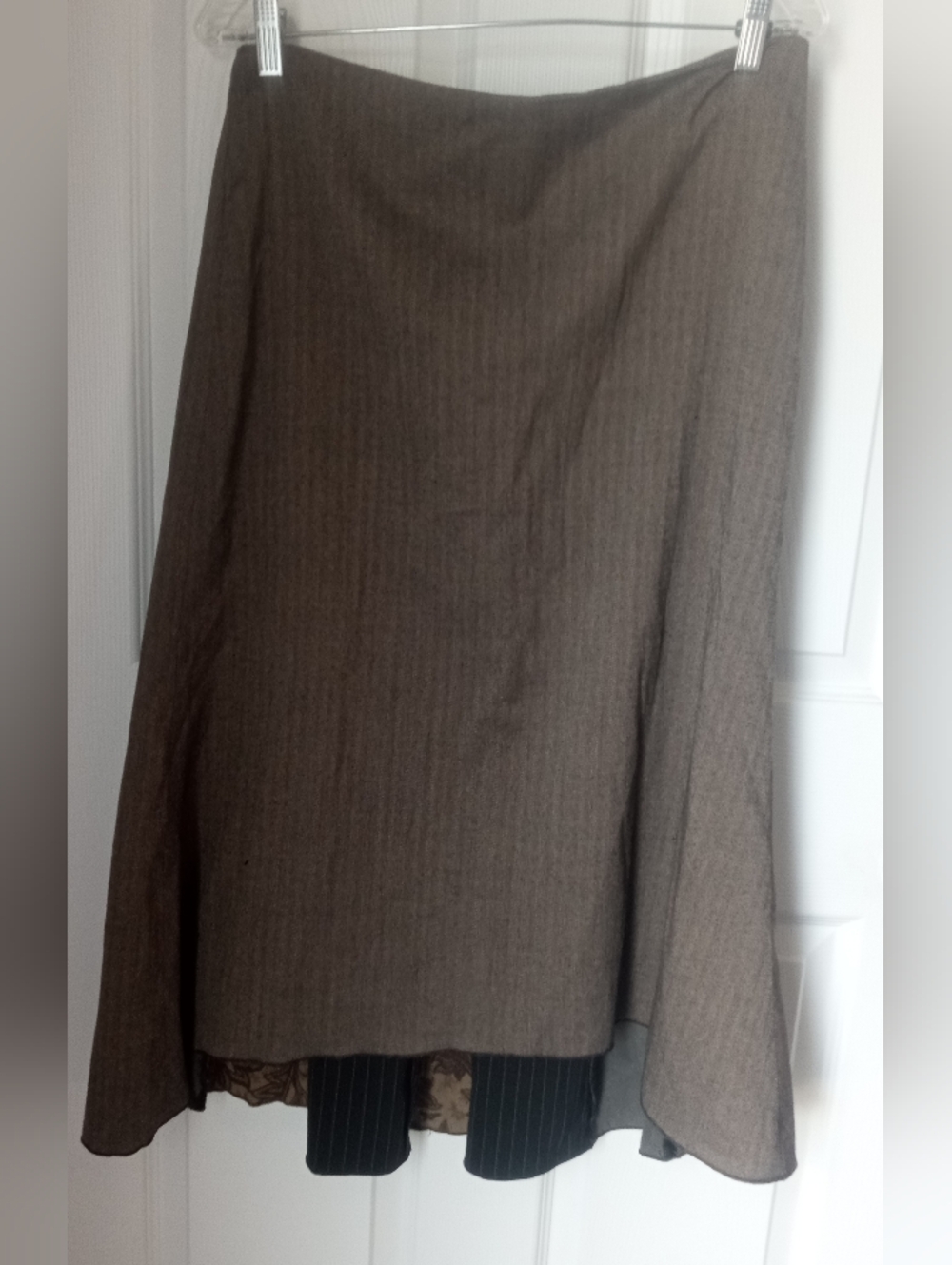 JohnPaulRichard Brown A-Line Skirt